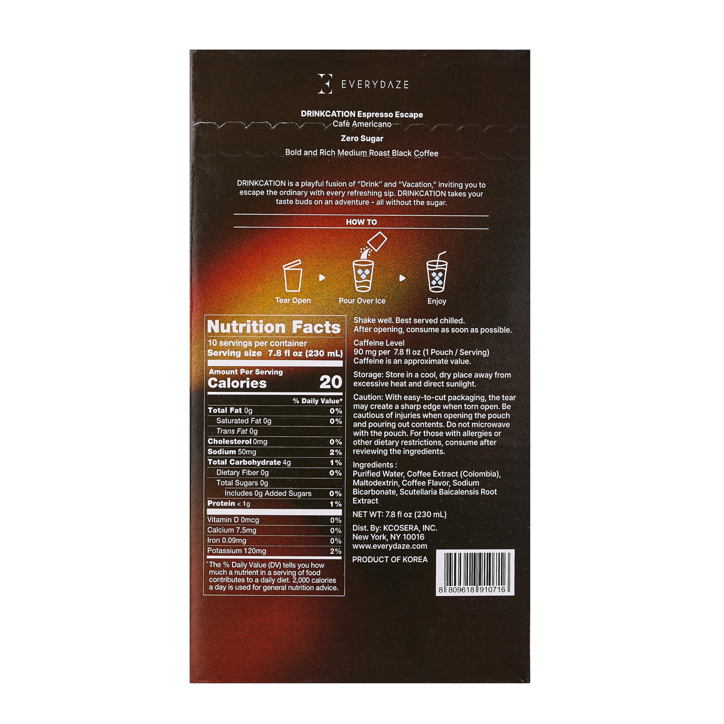 Drinkcation Espresso Escape