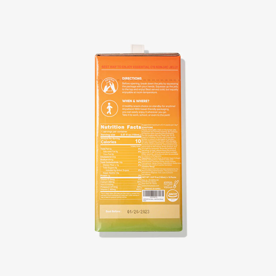 Essential C's Konjac Jelly Mango