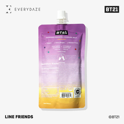 EVERYDAZE with BT21: Essential C's Konjac Jelly - Korean Pear