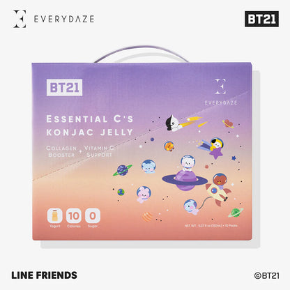 EVERYDAZE with BT21: Essential C's Konjac Jelly - Yogurt