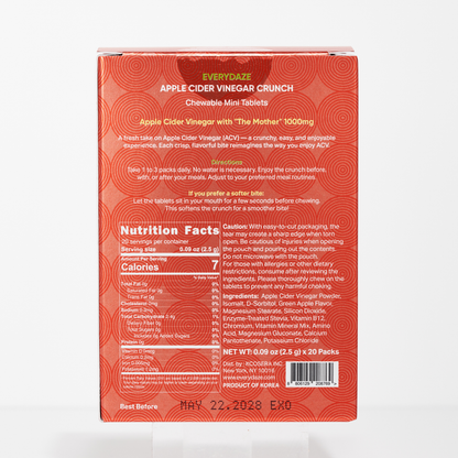 Apple Cider Vinegar Crunch