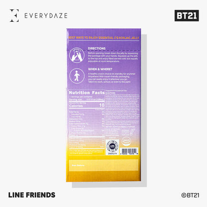 EVERYDAZE with BT21: Essential C's Konjac Jelly - Korean Pear