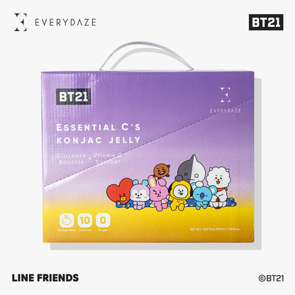 EVERYDAZE with BT21: Essential C's Konjac Jelly - Korean Pear