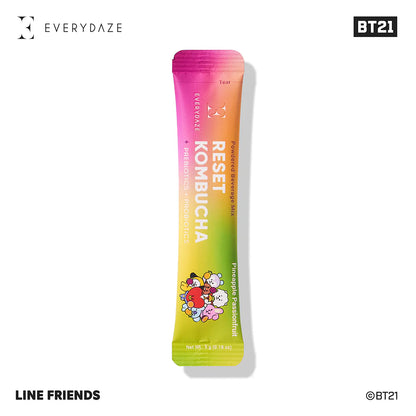 EVERYDAZE with BT21: RESET KOMBUCHA- Pineapple Passionfruit