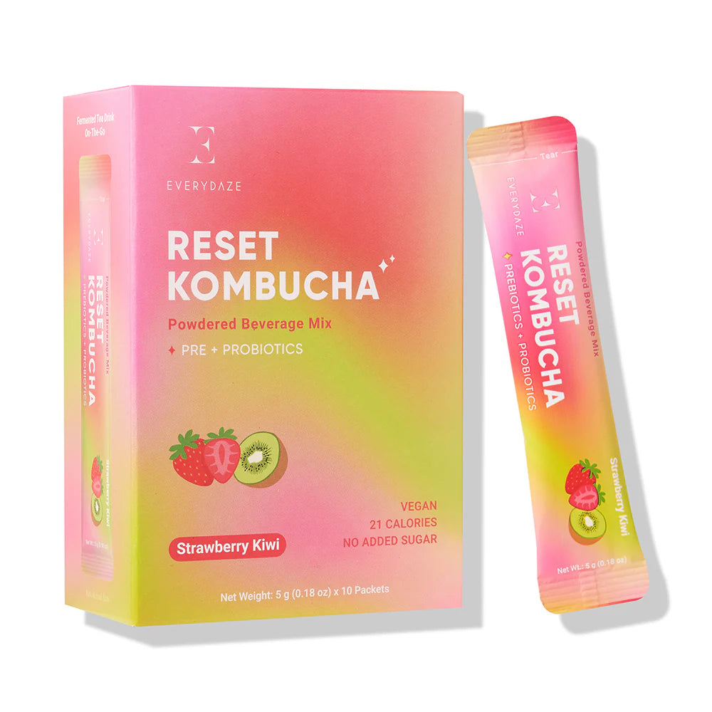 RESET KOMBUCHA- Strawberry Kiwi
