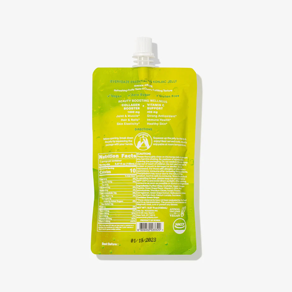 Essential C's Konjac Jelly Green Grape