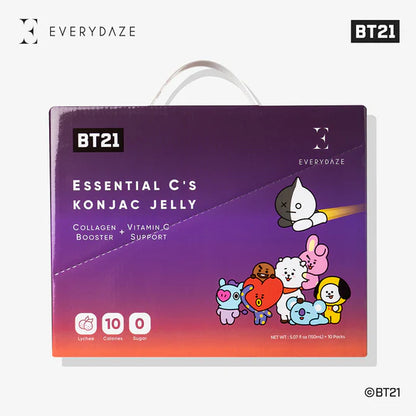 EVERYDAZE with BT21: Essential C's Konjac Jelly - Lychee