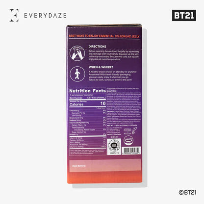 EVERYDAZE with BT21: Essential C's Konjac Jelly - Lychee